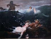 The Waves (mk09) Arnold Bocklin